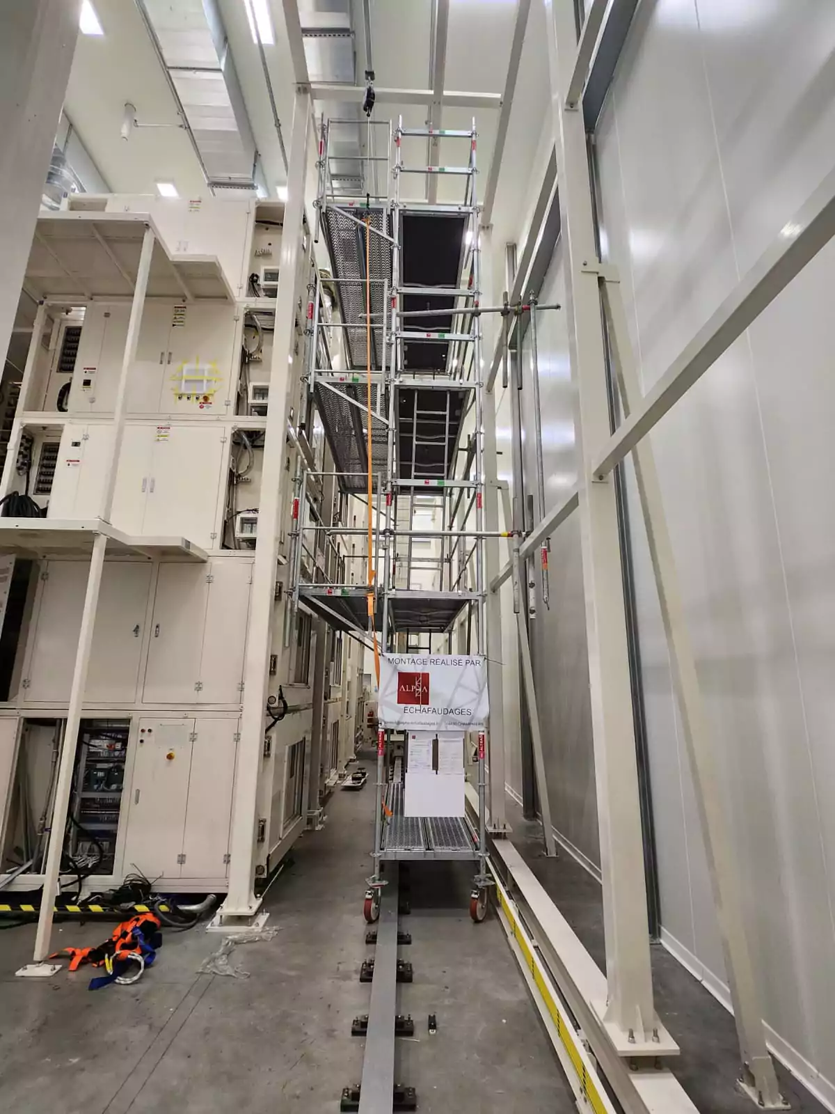 Échafaudage en aluminium à Soyaux