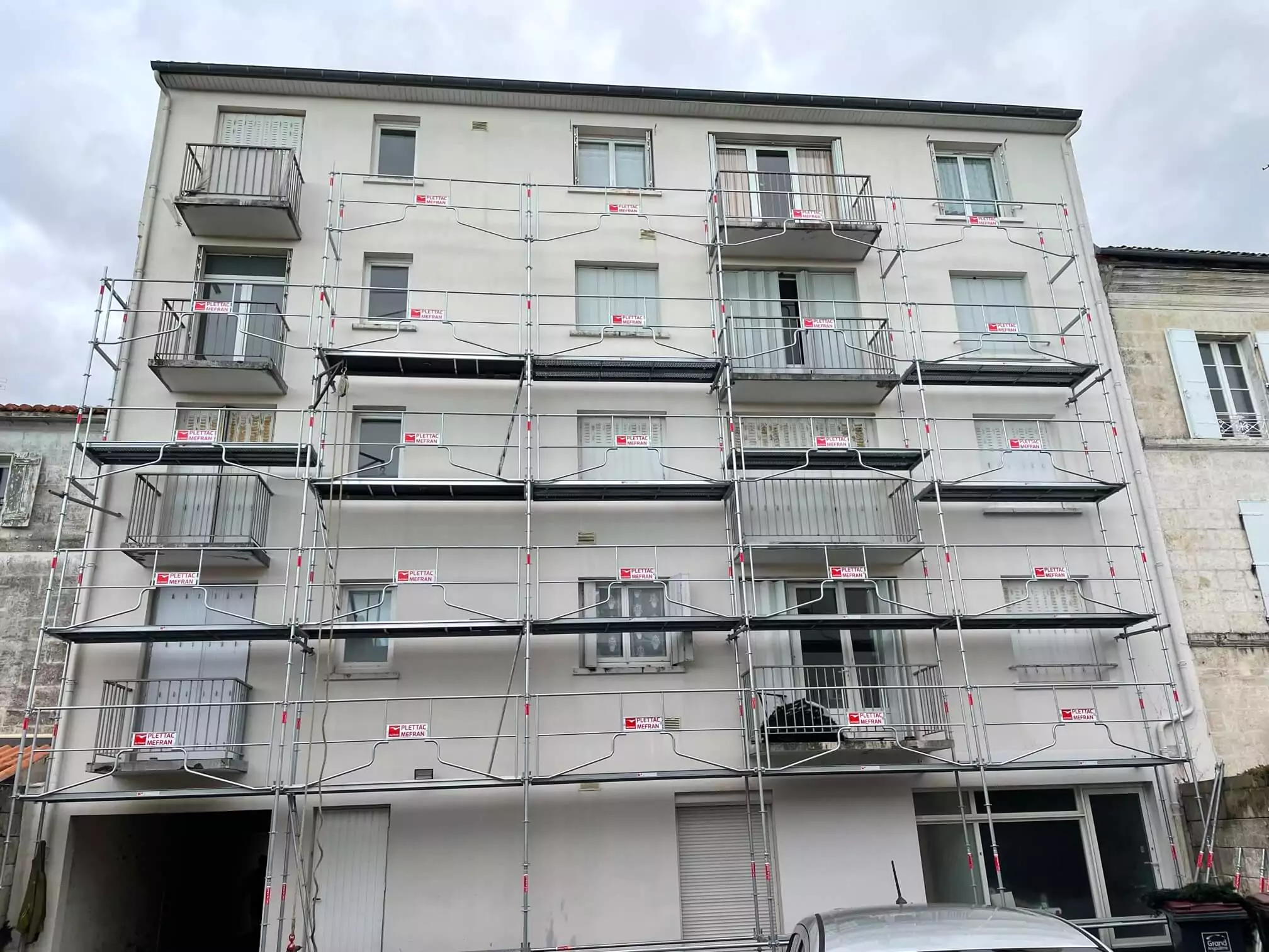 Location d’échafaudage fixe à Champniers